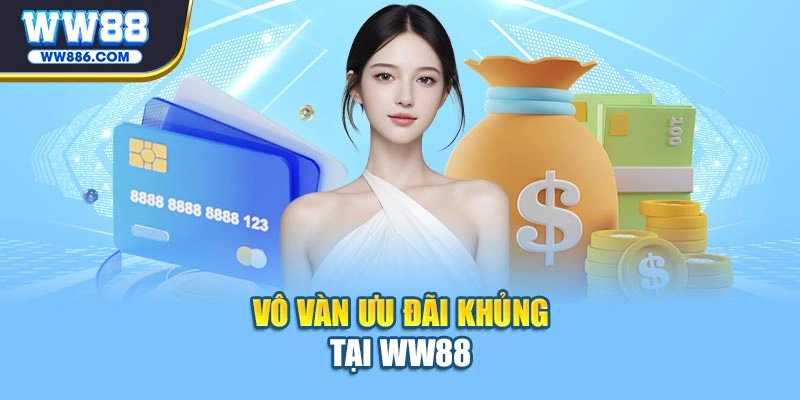 Vô vàn ưu đãi khủng tại WW88